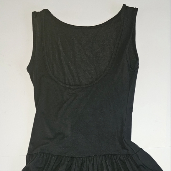 See You Monday Low Back Cropped-Waist Ruffle Dress - Picture 4 of 7